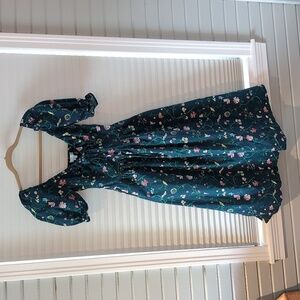 Ophelia Dress - Moody Floral Poplin